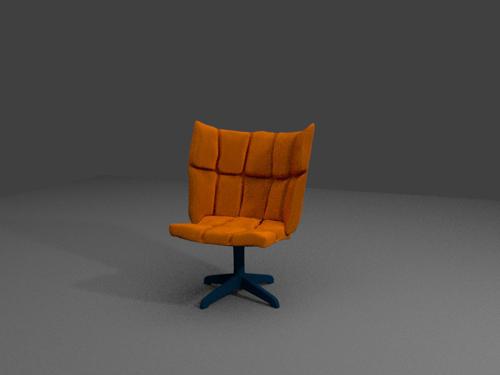 orange_chair preview image
